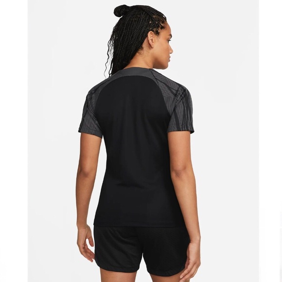 Nike Dri-FIT Strike Short Sleeve Soccer Shirt Black Size XL NWT - Picture 2 of 11